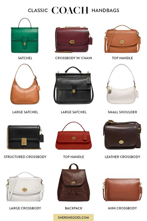 vintage coach bags styles